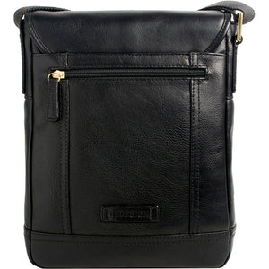 Hunter Small Leather Crossbody Messenger