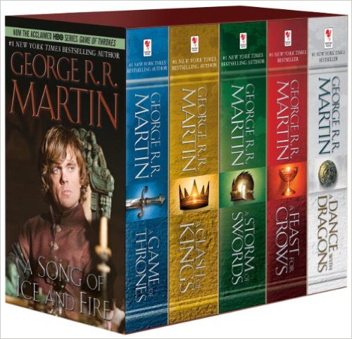 George R. R. Martin's A Game of Thrones 5-Book Boxed Set (Song of Ice and Fire series): A Game of Thrones